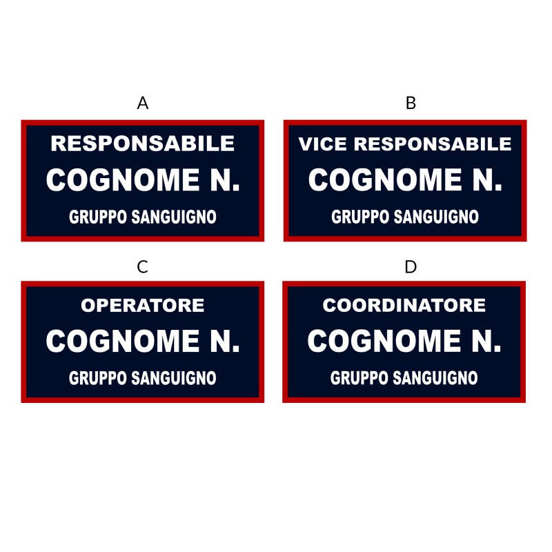 Patch identificative